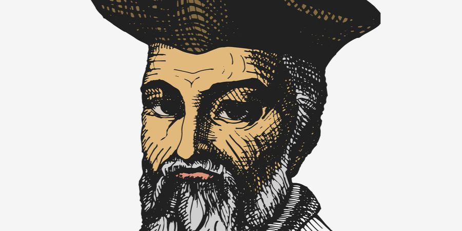 Nostradamus een koffiedikkijker